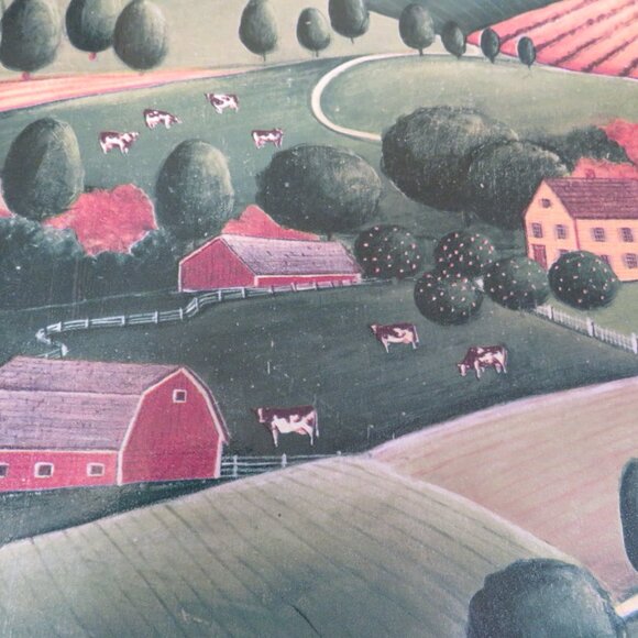 Wallpaper Samples & Vineyard Calendar (Warm Colors) Garden, Vineyards, Farmhouse - Picture 6 of 15